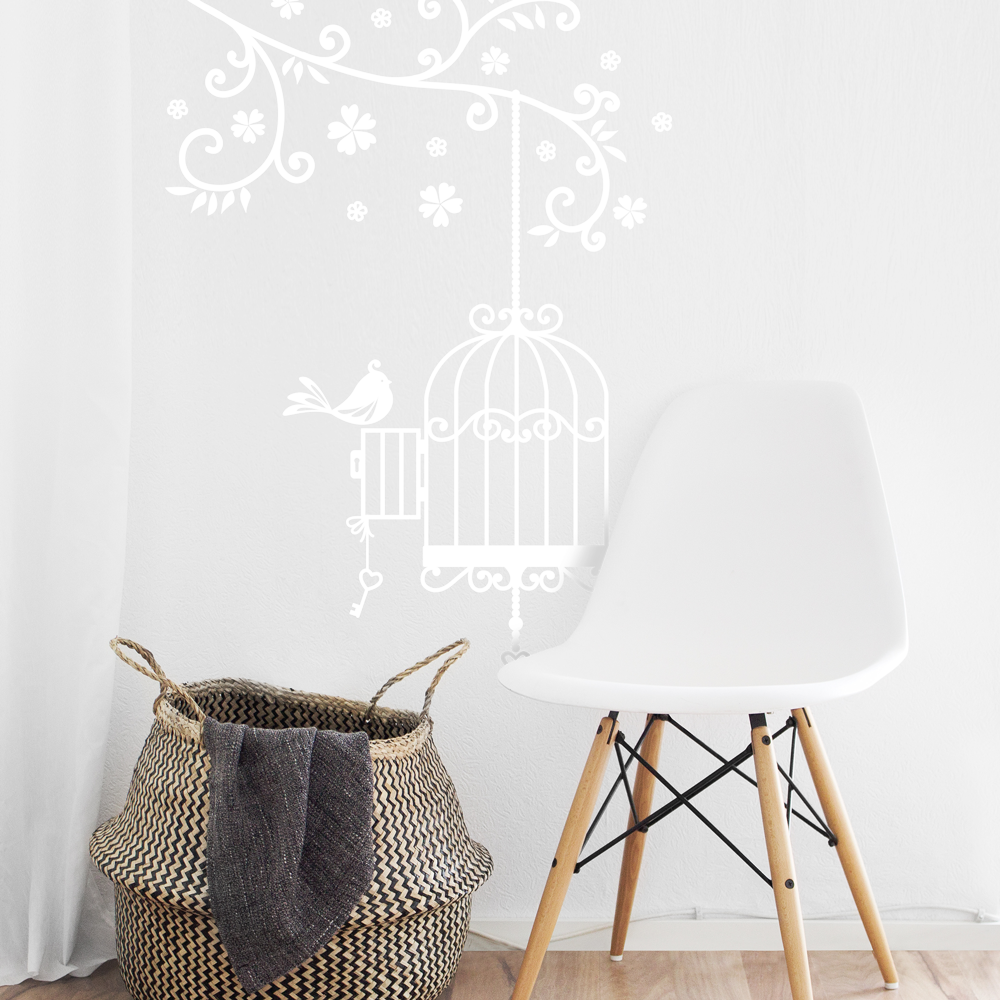 Birdcage Wall Sticker