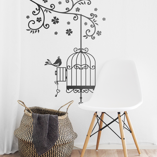 Birdcage Wall Sticker