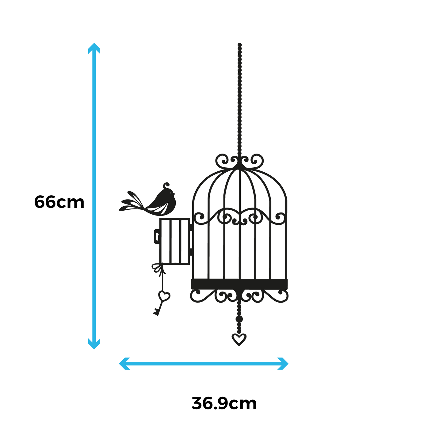 Birdcage Wall Sticker