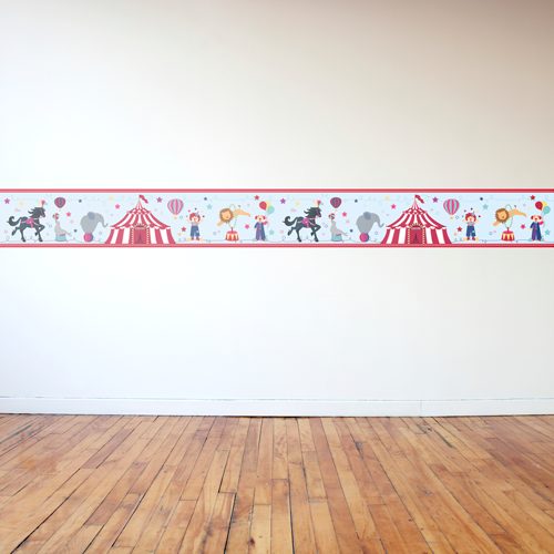 Circus Border Wall Sticker