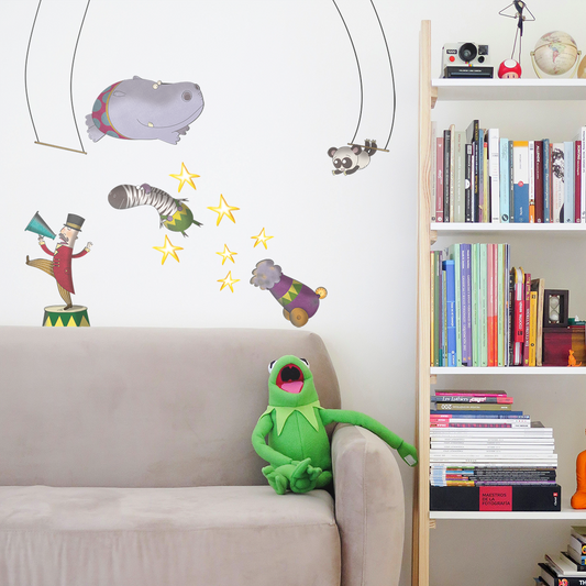 Circus Wall Stickers By Nick East