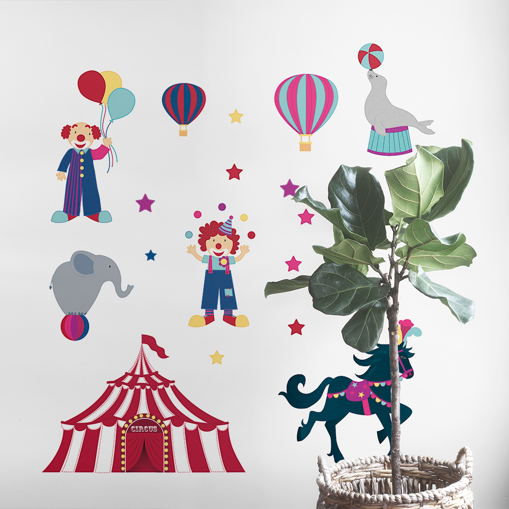 Circus Set Wall Stickers