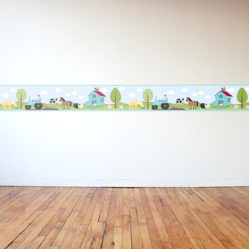 Farmyard Border Wall Sticker