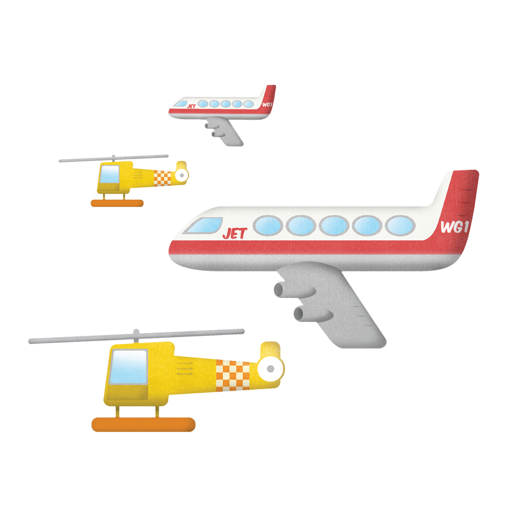 Aircraft Wall Stickers