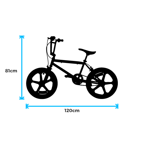 BMX Burner Wall Sticker