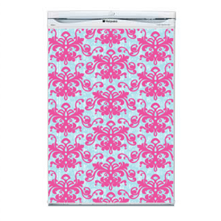 Damask Fridge Decal