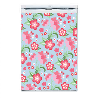 Flower Fridge Decal