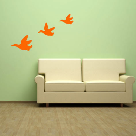 Flying Ducks Wall Stickers