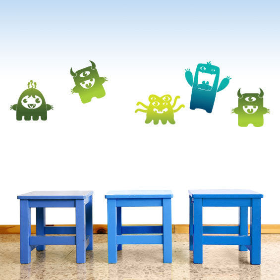 Monster Wall Stickers