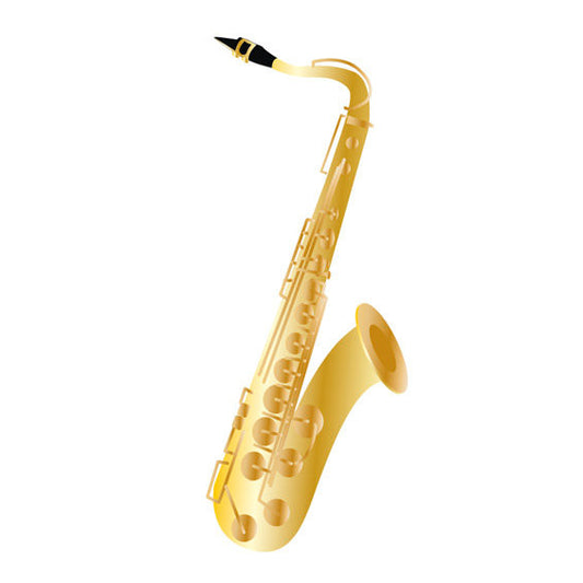 Saxophone Wall Sticker