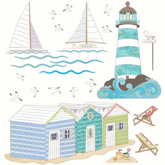 Seaside View Wall Sticker