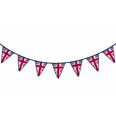 Union Jack Bunting Wall Stickers